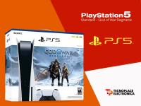 Sony Play Station 5 Con God Of War Ragnarok - Versin Standard - Con Lectora 8k / 16gb Ram 825gb Ssd - Garantia Escrita 