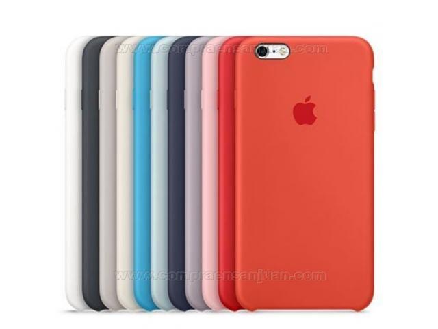 FUNDA IPHONE 13 PRO MAX SILICONE CASE CON LOGO EN BLISTER - APPLE - VARIOS  COLORES