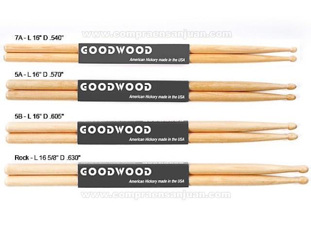 Baquetas Palillos Bateria Goodwood. en San Juan