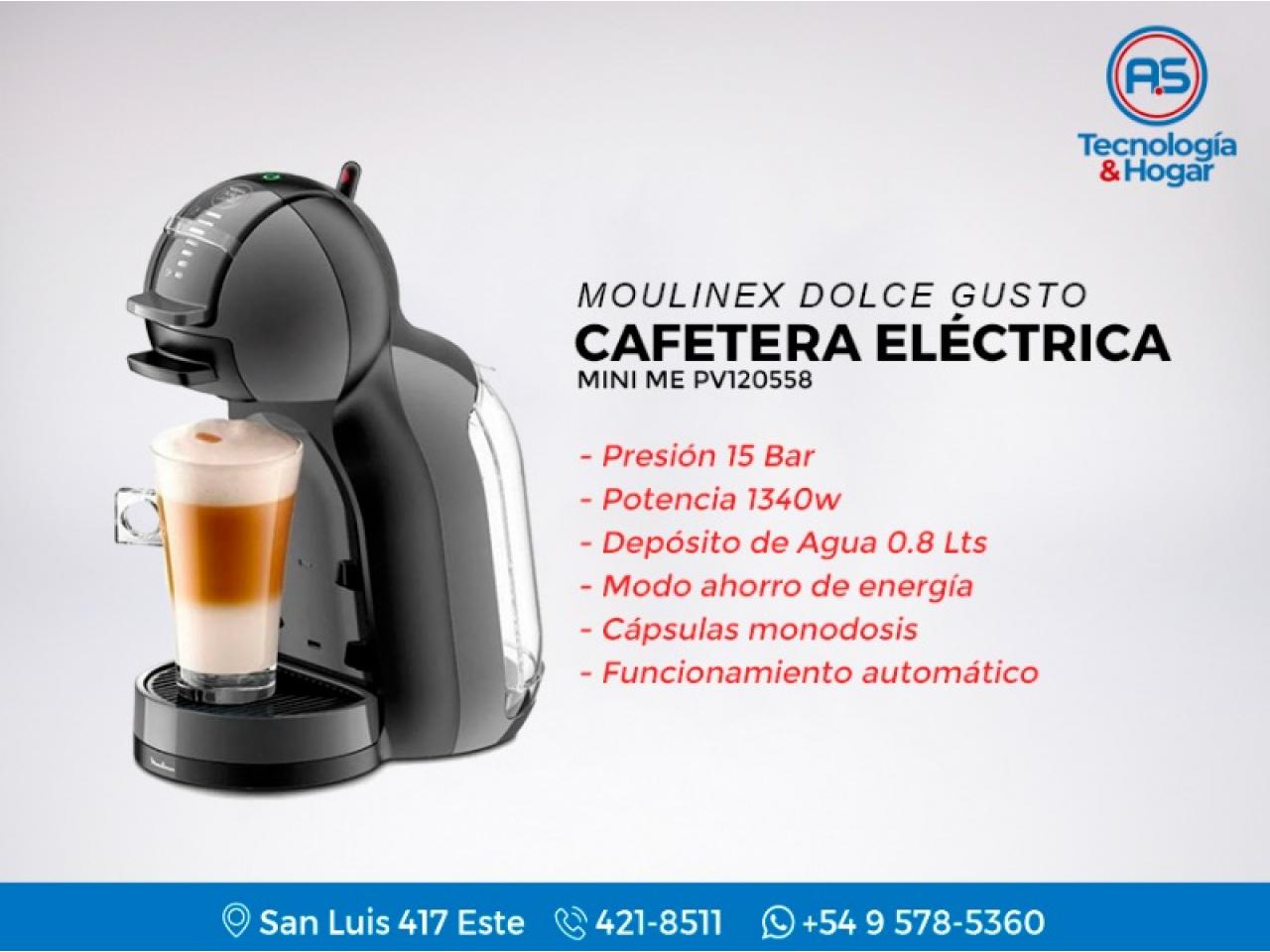 Cafetera Nescafé Moulinex Dolce Gusto Mini Me Automática