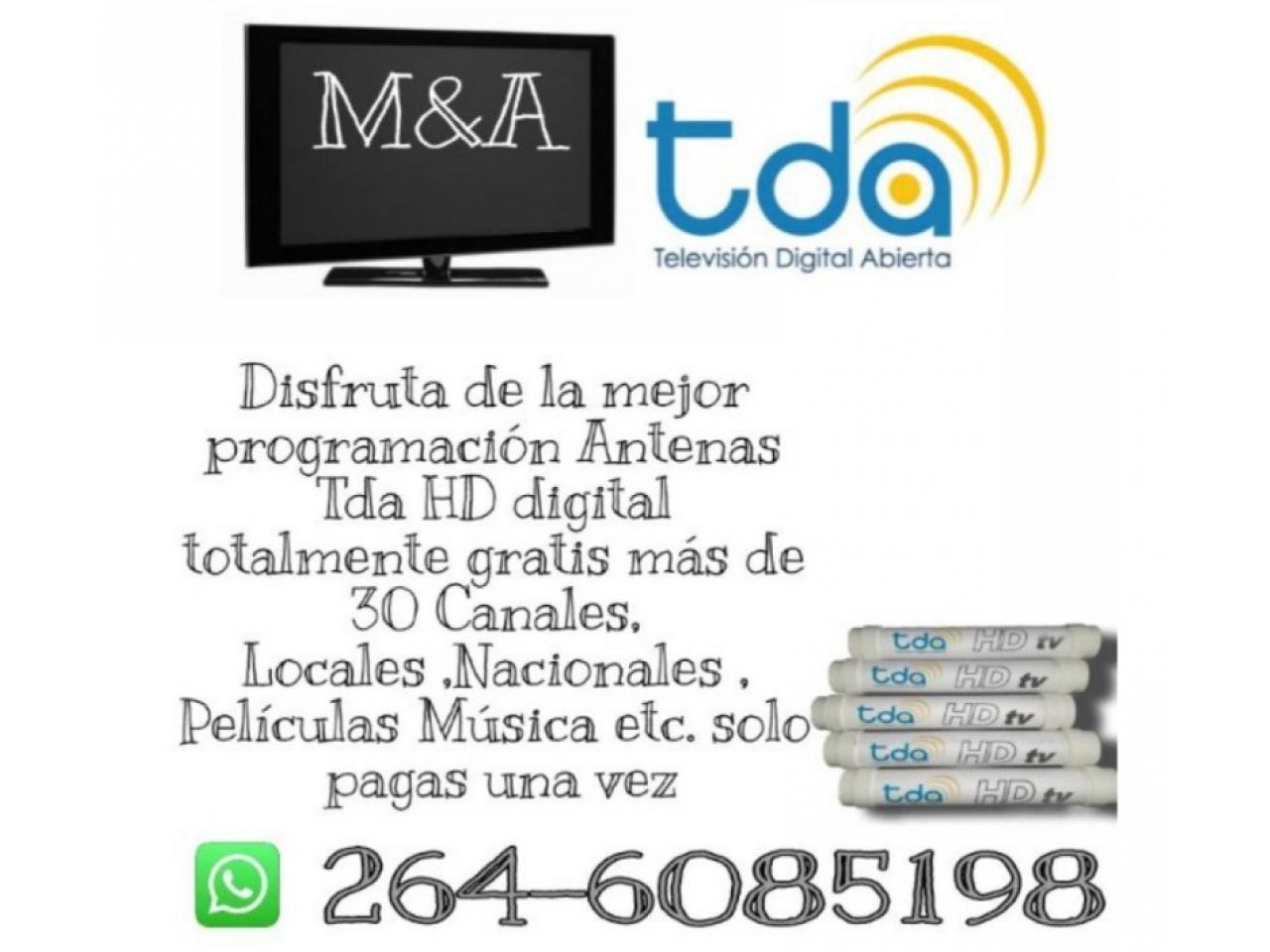 Antena para Television Publica TDA