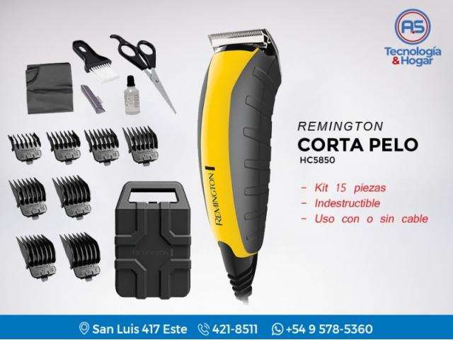 recortadora remington grooming kit indestructible