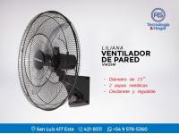 Ventilador Industrial De Pared Liliana Vw25m - Diametro 25