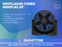 Ventilador Turbo Indeplas 20