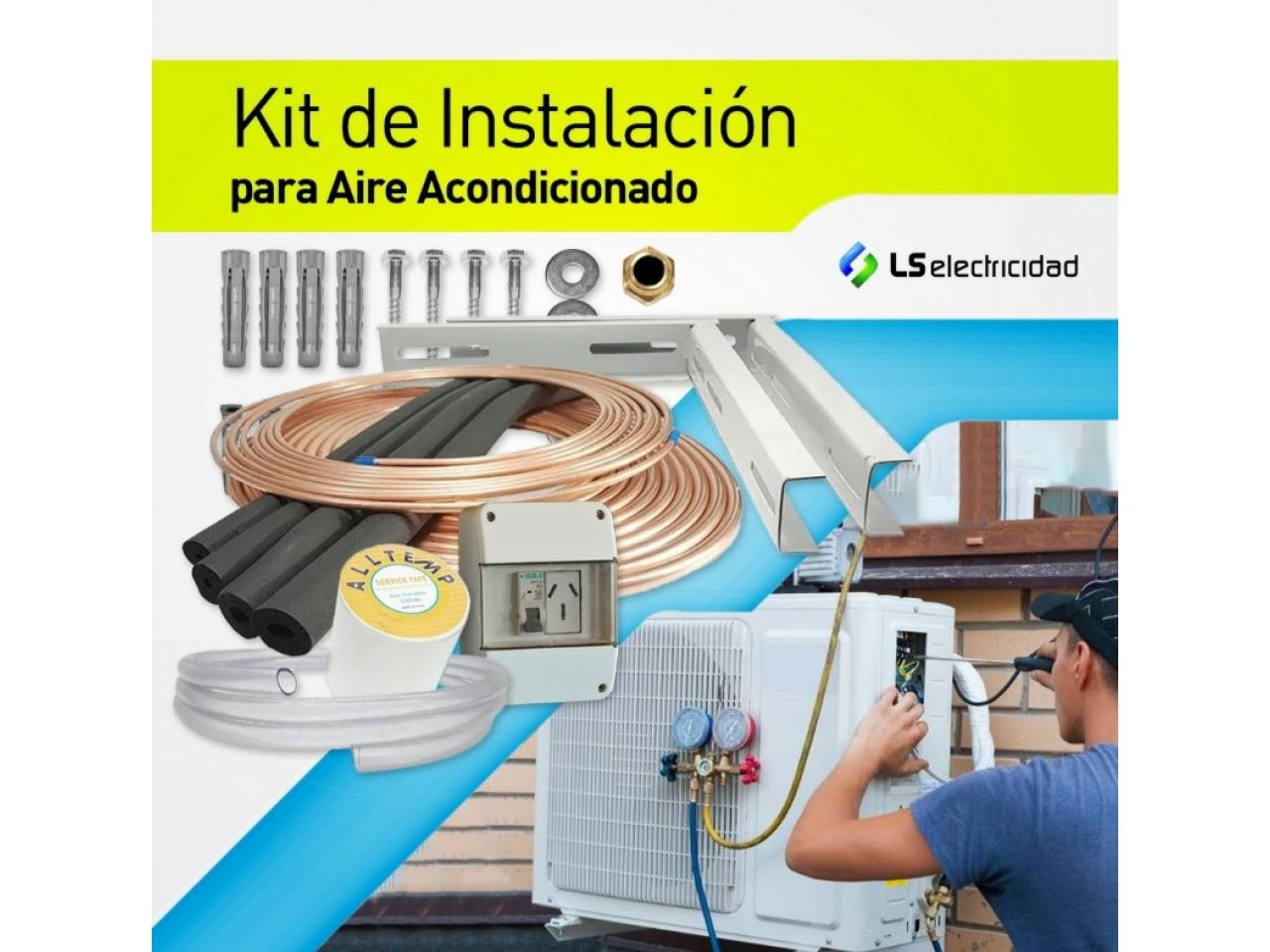 Kit Materiales Para Instalación De Aire Acondicionado - Comprá en San Juan