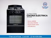 Cocina Electrica Ultracomb U56-elen - Color Negro -grill - 4000/5000w - Nuevas - Garantía
