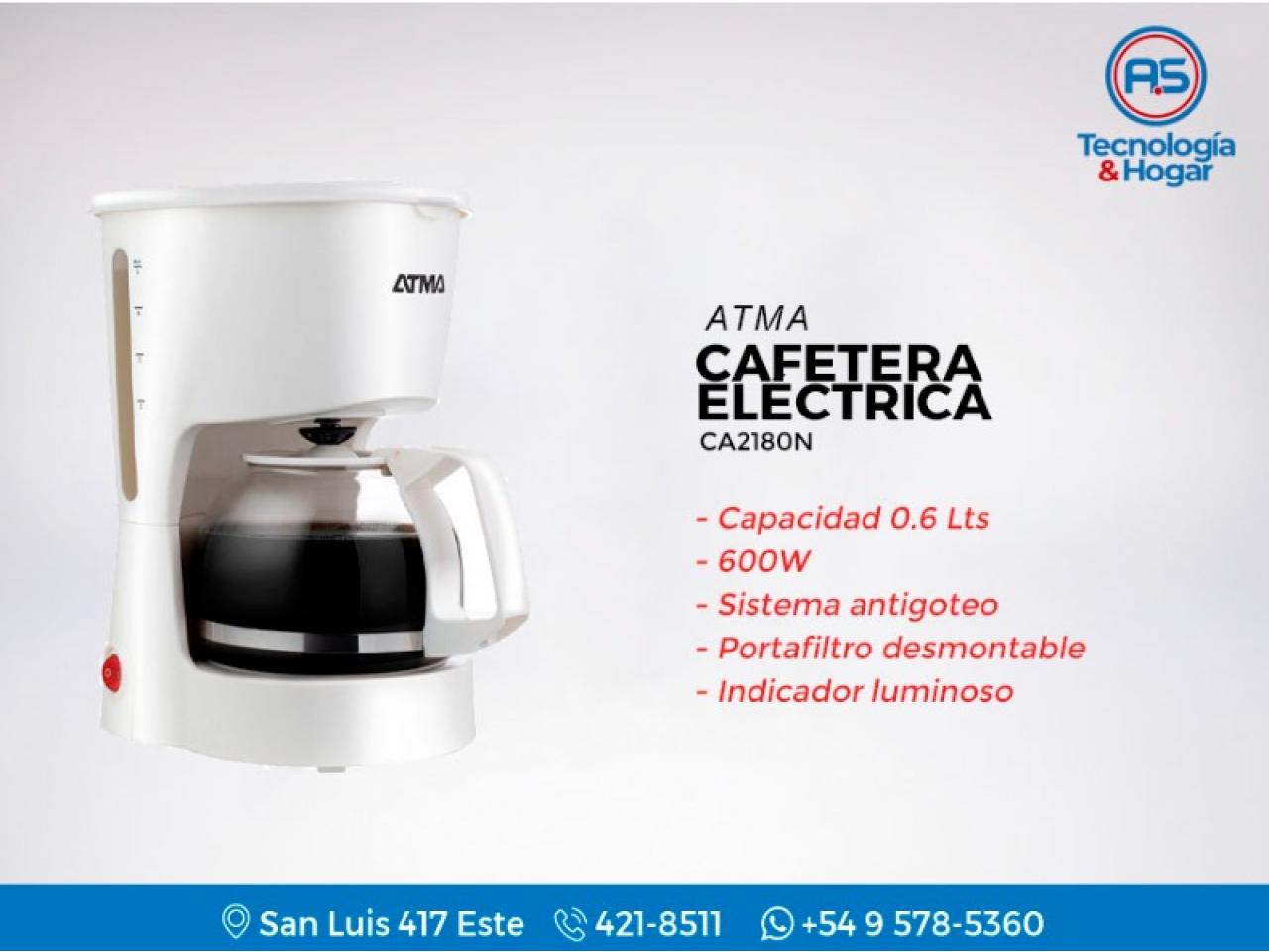 Cafetera de Filtro ATMA CA2180N