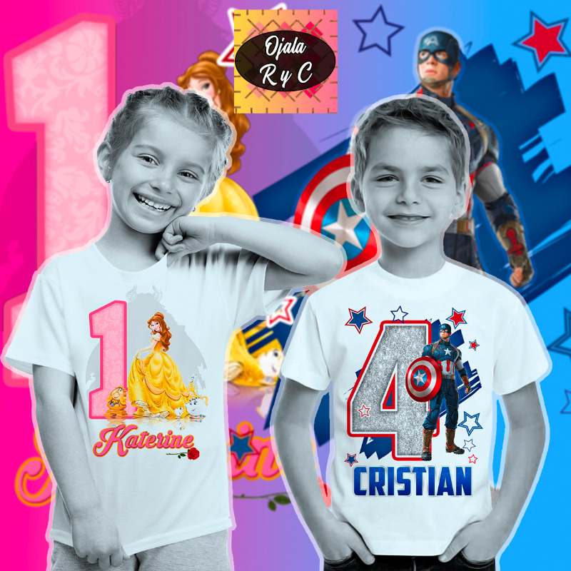 Remeras Personalizadas Para Cumpleaños Comprá en San Juan