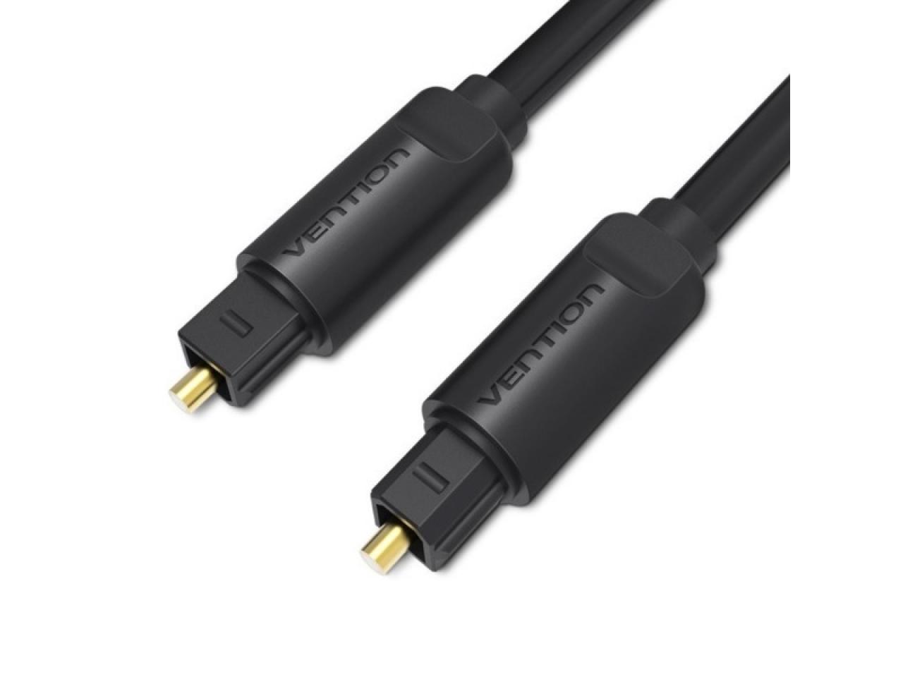 Cable Óptico, Audio Digital de Fibra Óptica Toslink 1.5mt Dorado
