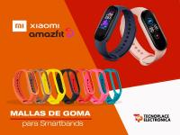 Nuevas Mallas De Goma Para Smartbands / Xiaomi Y Amazfit / 3 4 5 6 / Variedad De Colores / Gran Calidad / Promo 3x2  