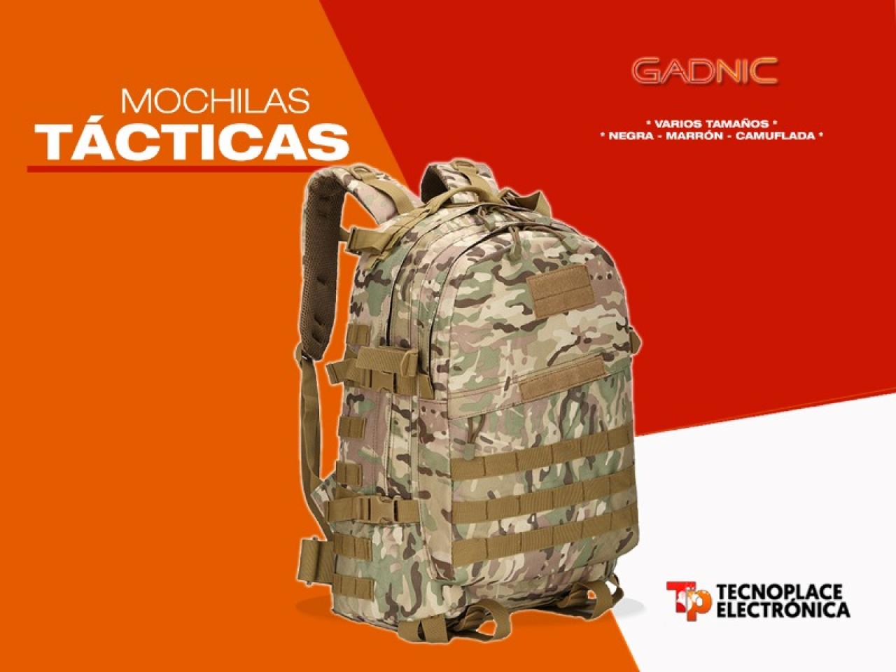 Mochila Táctica Gadnic 40Lts Militar Porta Notebook Compartimentos