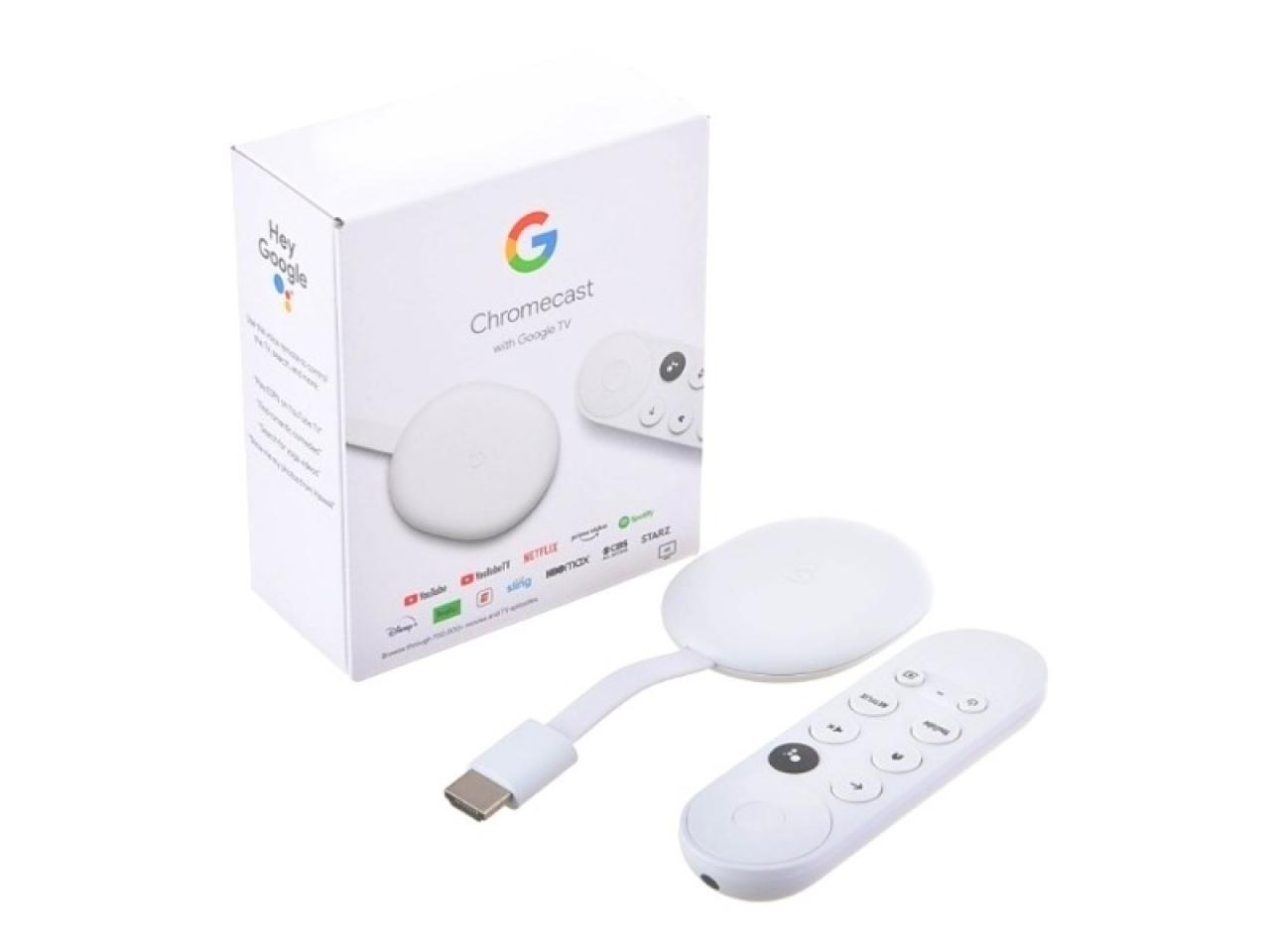 Google Chromecast con Google TV HD blanco al mejor precio