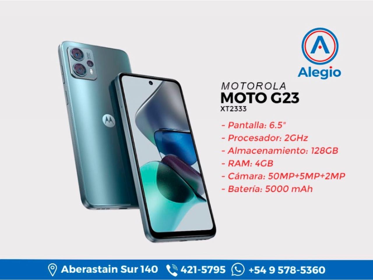 Moto g23: Sonido estéreo Dolby Atmos y pantalla HD+ - Motorola Argentina