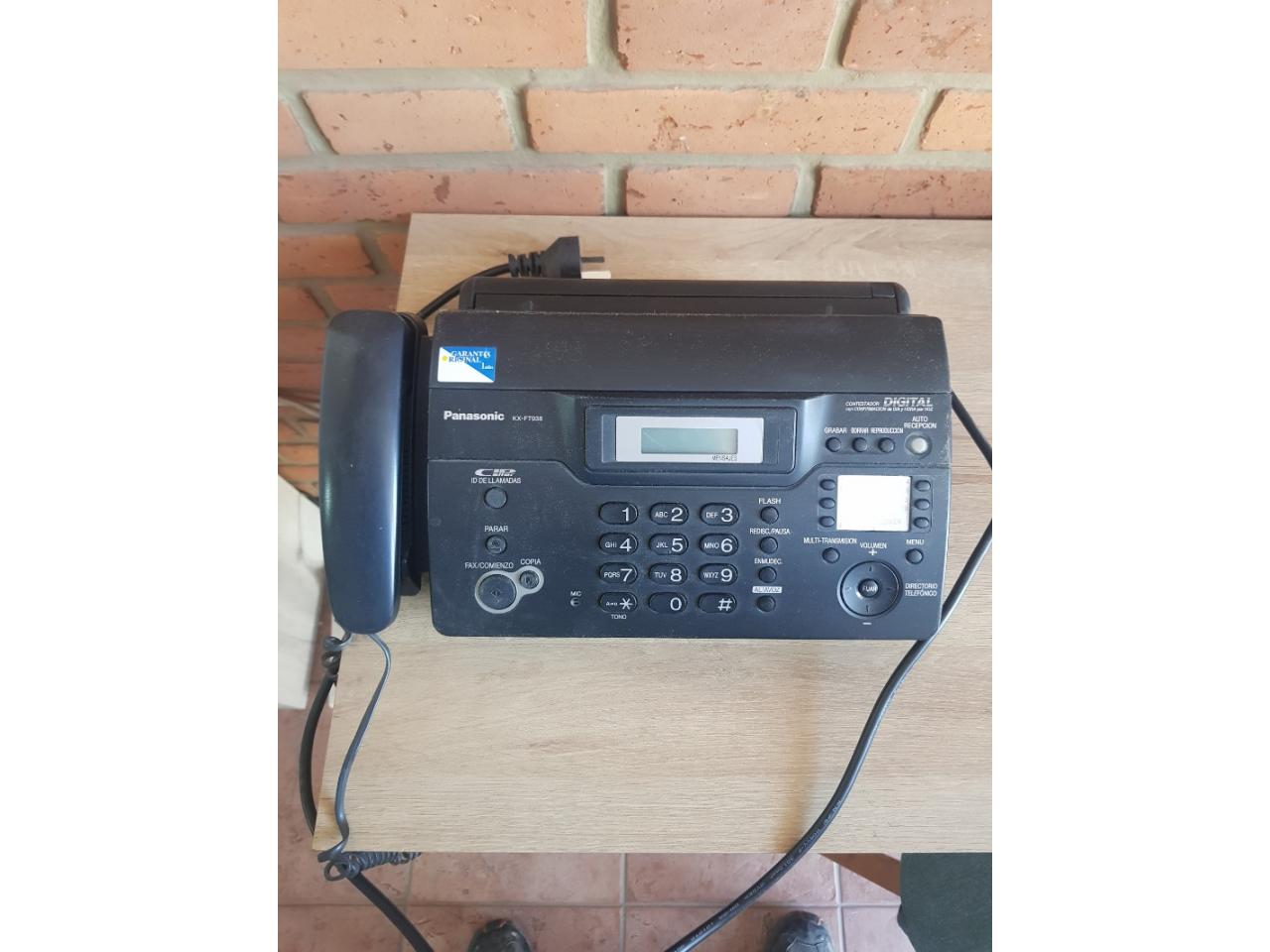 Fax Panasonic Modelo Kx-ft938 - Comprá en San Juan