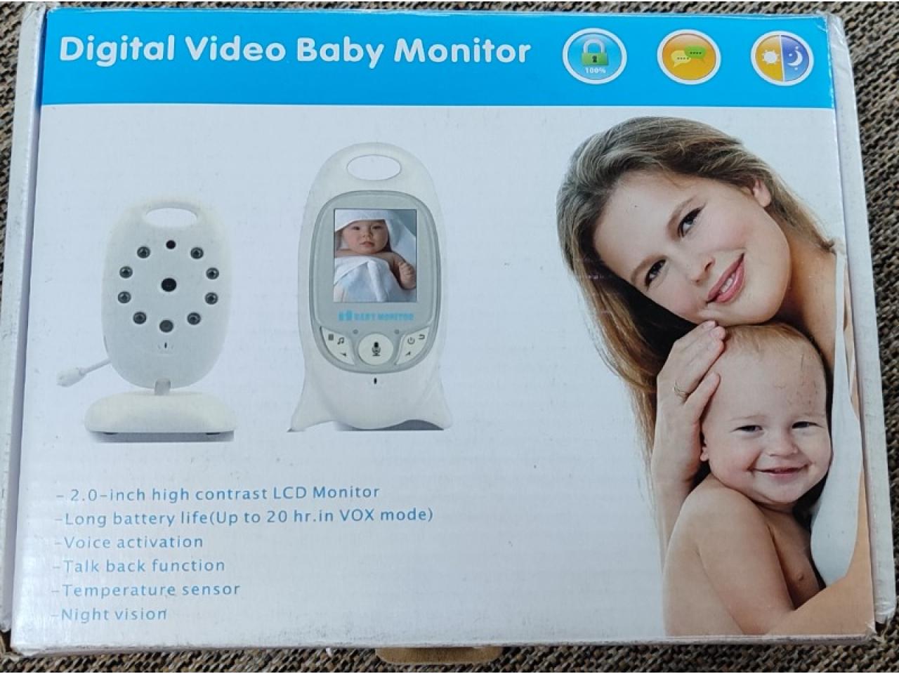 Intercomunicador Baby Call Camara Monitor Seguridad Bebes