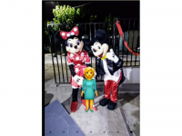 Disfraz Cabezon Mickey Y Minnie 