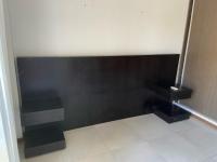Respaldo Sommiers Cama Con Mesitas Luz 