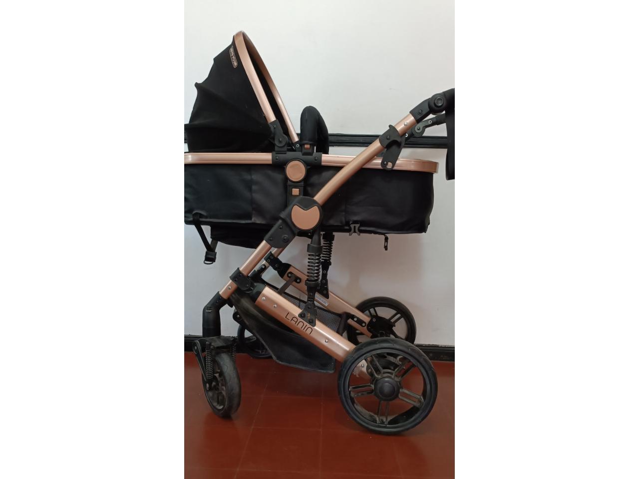 Coche Moises Bebe 3 En 1 Travel System Mega Baby Lanin