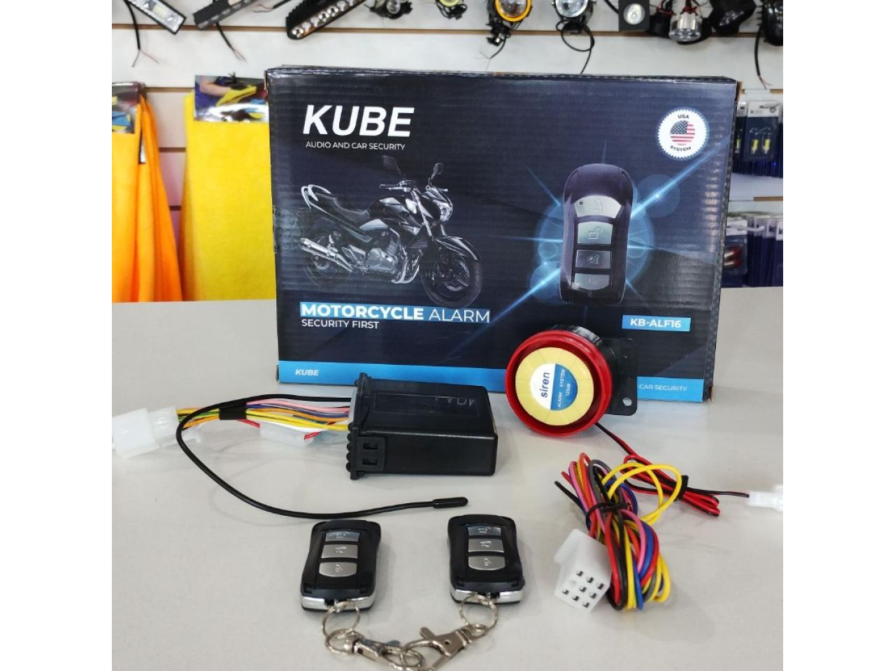 Alarma Universal Para Moto Cuatriciclo Con Control Kube