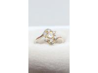Anillo Plata 925 Con Piedras 