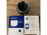 Lente Carl Zeiss Planar T* 50mm F/1.4 Ze. For Canon Ef. Manual. Usado Igual A Nuevo. Usd800.-