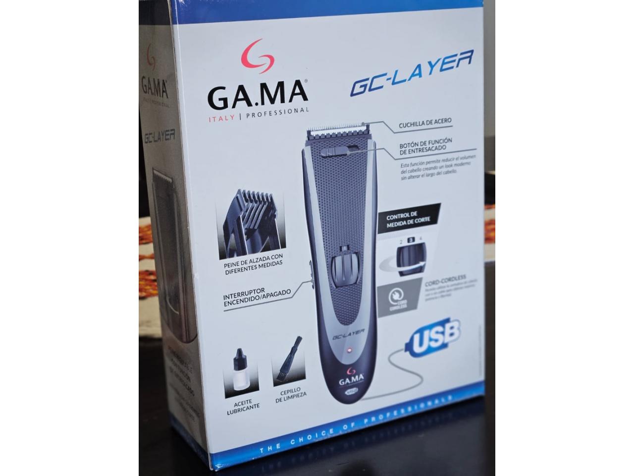 Corta Pelo Gama Layer Inalambrica Regulable Nueva Sin Uso En Caja Compra en San Juan
