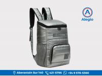 Mochila Cooler Conservadora Discovery - 17487 Gris/negro - Forrado Interior Tela Termica - 43cmx29cmx21xm - Nuevo