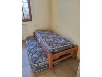 2 Camas Madera De Paraiso Macizas Con Colchon De Regalo