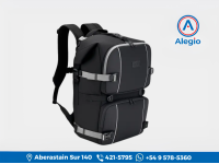 Mochila Gadnic 30lts Impermeable Moch0400 Negro - Correas Ajustables, Espalda Acolchonada -nuevo (#84340)