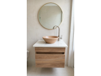 Vanitory Completo + Espejo (bacha Grifer�a Cuarzo )