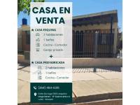Casa Esquina + Casa Prefabricada En Venta