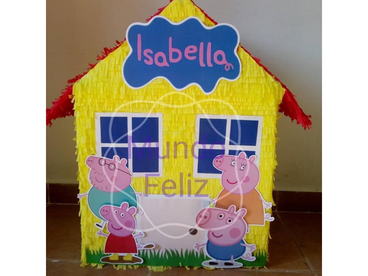 Todo para cumpleaños infantiles piñatas centro de mesa subeniles bolsitas