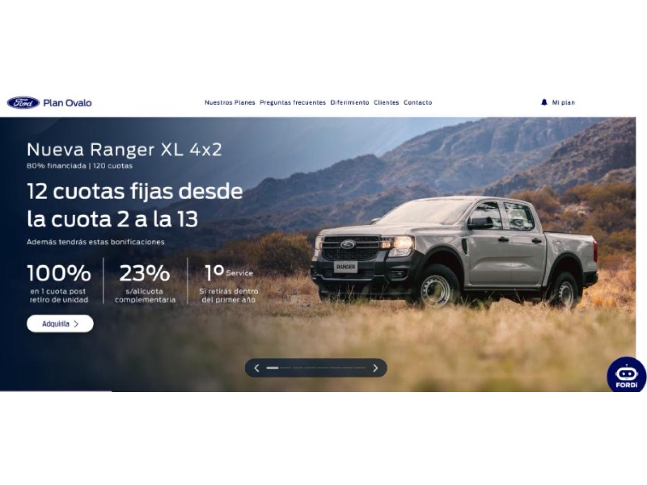 A Plan Ranger Plan De Ahorro Ford Ranger Dc Xl 2.0l T 4x2 Mt D - 13 Cuotas Pagas De ...